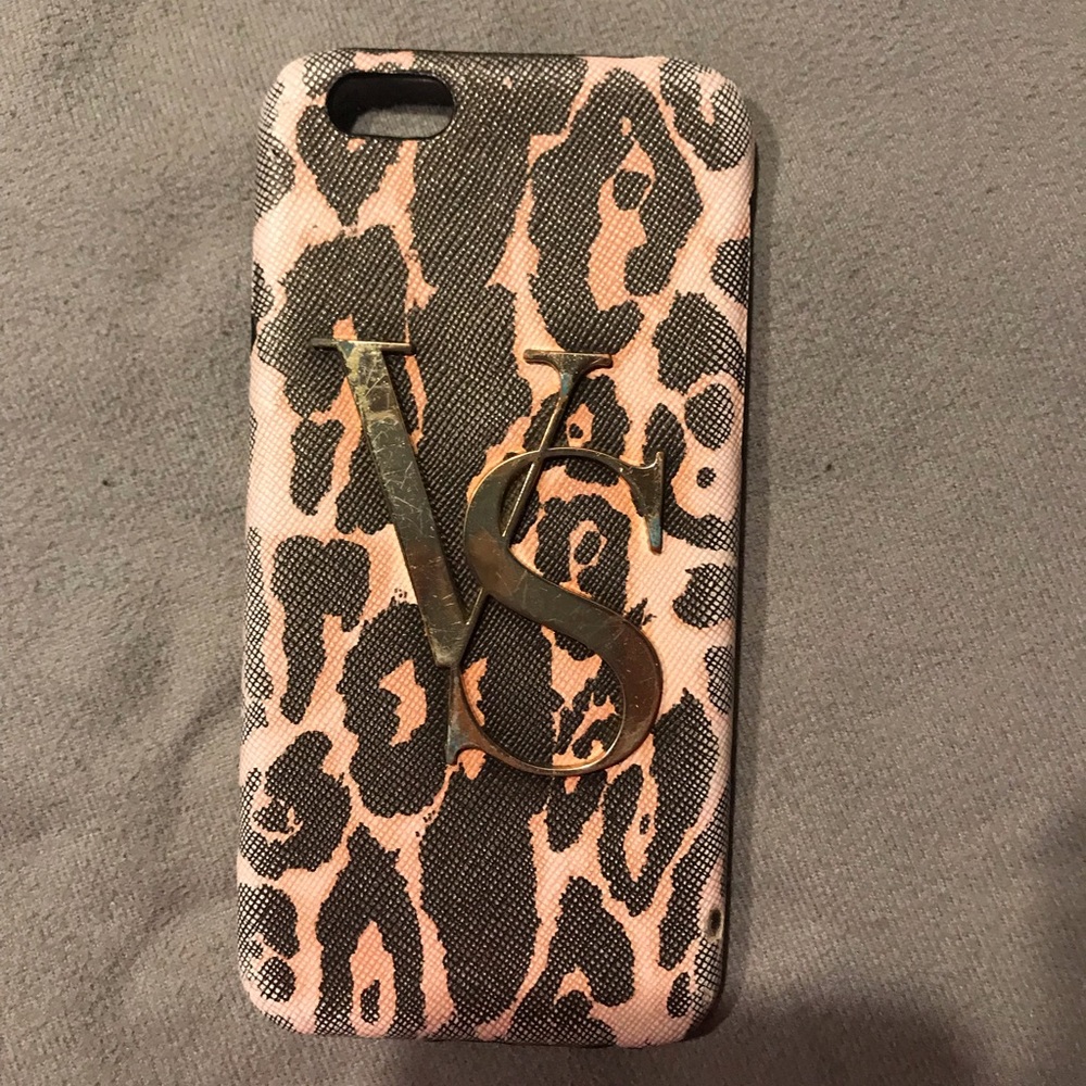 victoria secret iphone 6 cheetah hard case